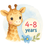 Designed for ages 4–8